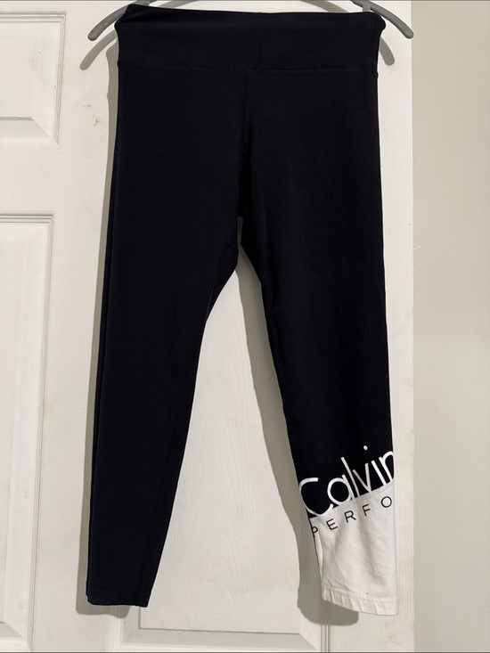 Calvin Klein Pants - Calvin Klein Black Leggings with White Accent
